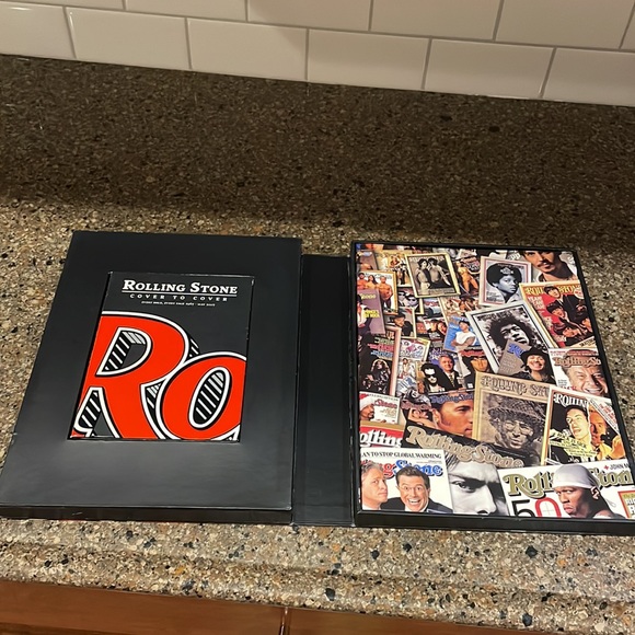 Rolling Stone Cover To Cover 40th Anniversary Book And 4 Discs Coffee Book - Picture 2 of 14